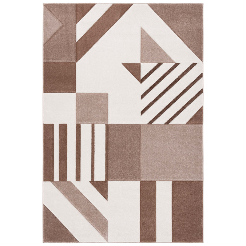 Jeromie Performance Geometric Rug, Rectangle 2' x 3'