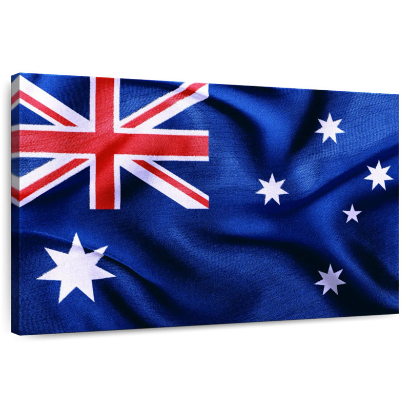 Drapeau australien Borges, H 16 po x l 24 po