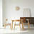 Set of 2 dining chairs with four sturdy legs-1990044507-1990044505