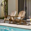 Chaise Adirondack pliante en bois massif Woking-18671097
