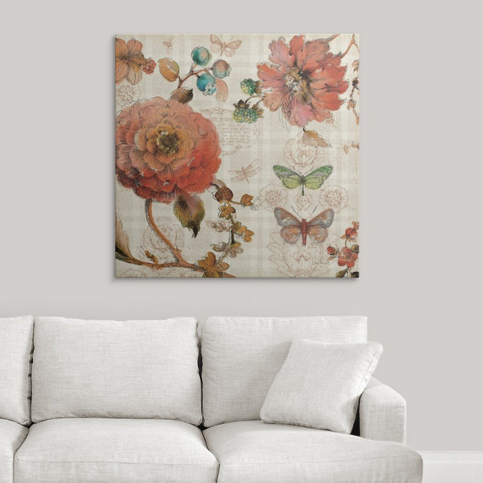 «Musso French Country IV» par Lisa Audit, impression, H 35 po x l 35 po x P 1,5 po, Toile