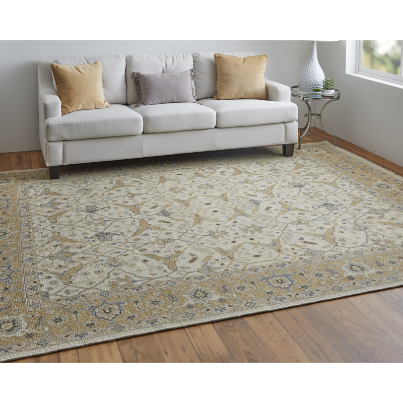 Corbitt Wool Oriental Area Rug, Rectangle 2' x 3'