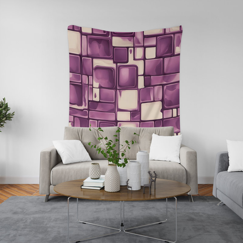 Tapisserie murale, H 88 po x l 104 po
