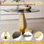 Table de salle à manger ronde en verre trempé-407056992-407056995