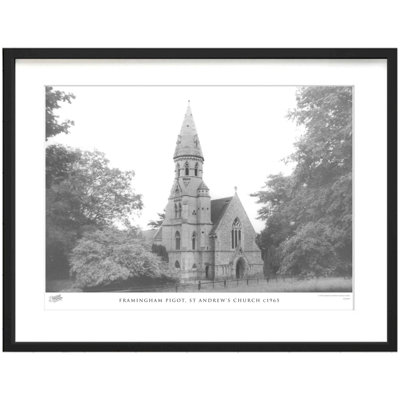 Framingham Pigot, St Andrew's Church C1965 by Francis Frith - Single Picture Frame Print
