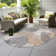 Hernandez Floral Beige/Gray/Brown Indoor & Outdoor Area Rug