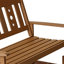 Arianna Rubberwood Outdoor Glider