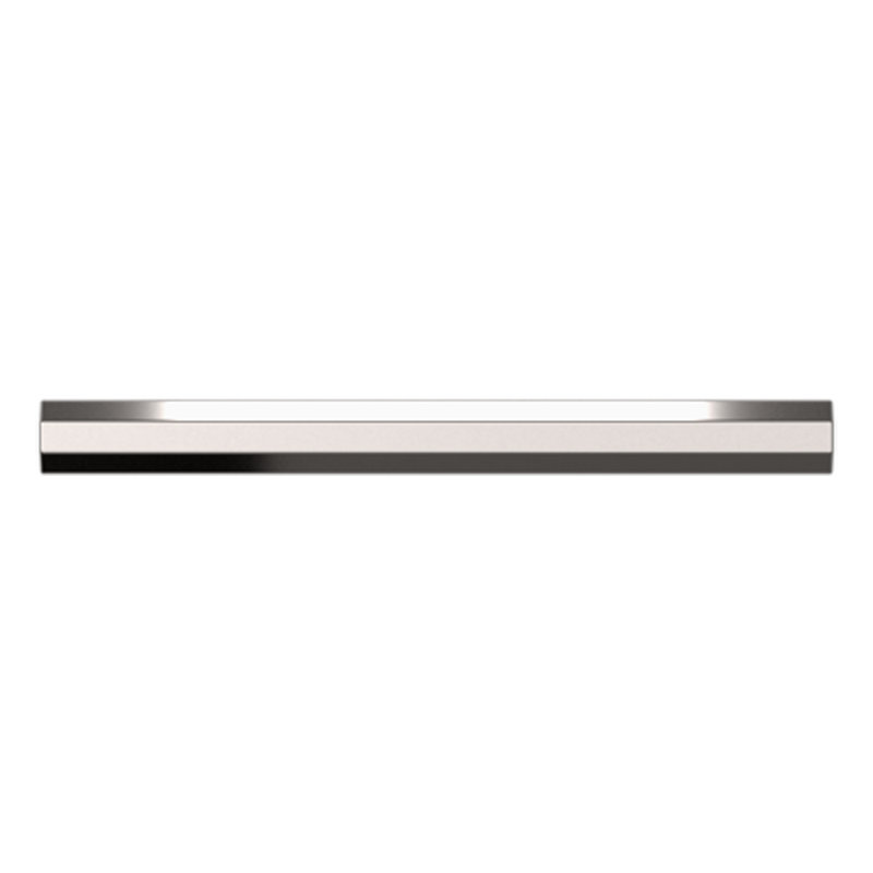 4417 Octagonal Pull, 4" CTC, Polished Nickel