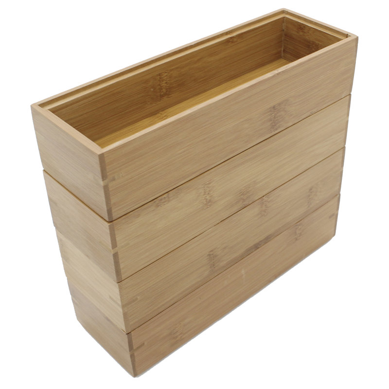 Panier en bois massif, H 2 po x l 9 po x P 3 po