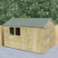 Timberdale 12 x 8 Reverse Apex Shed-87256141