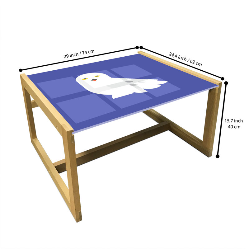 Jacksonjames Sled Coffee Table, 40cm H x 74cm W x 62cm D