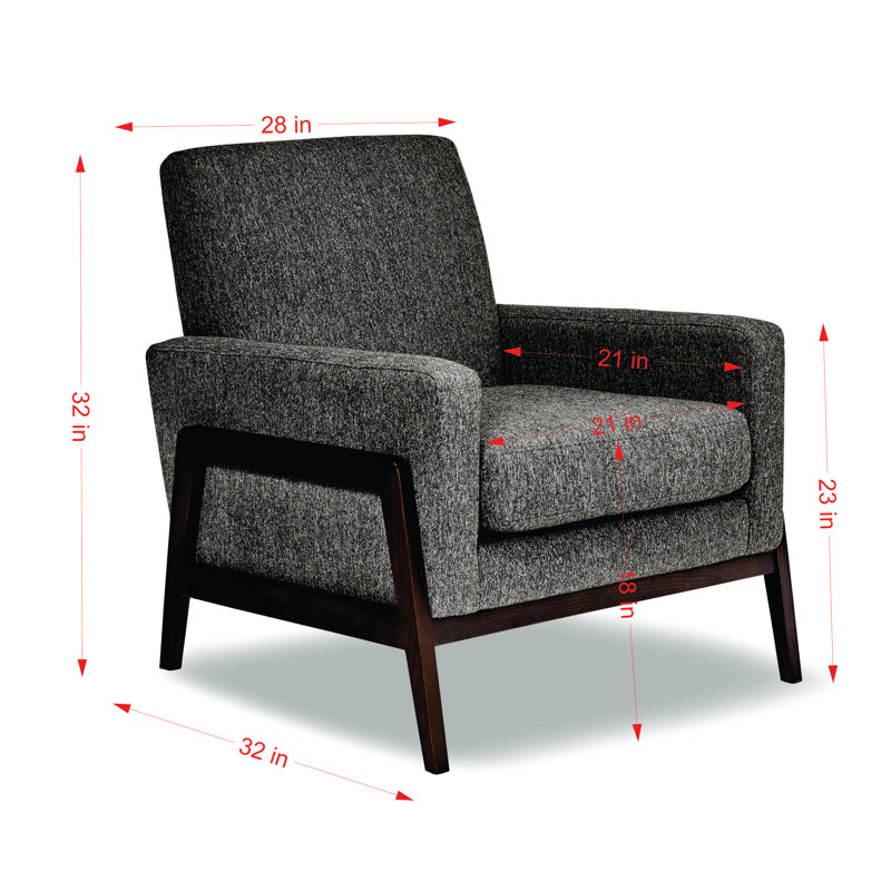 Fauteuil Chuck, Gris