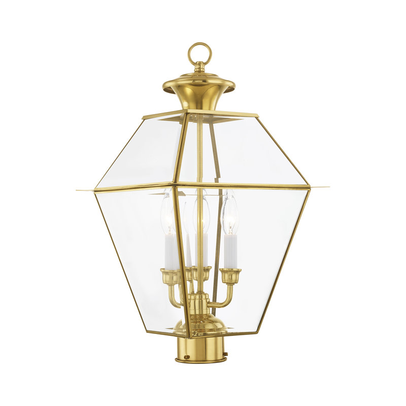 Boto Lantern Head, Polished Brass