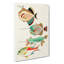 East Indies Fish & Lobster Illustrations Fol. 38 by Kuroda Seiki - Wrapped Canvas Painting-55342689