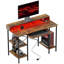 Metal Base Computer Desk