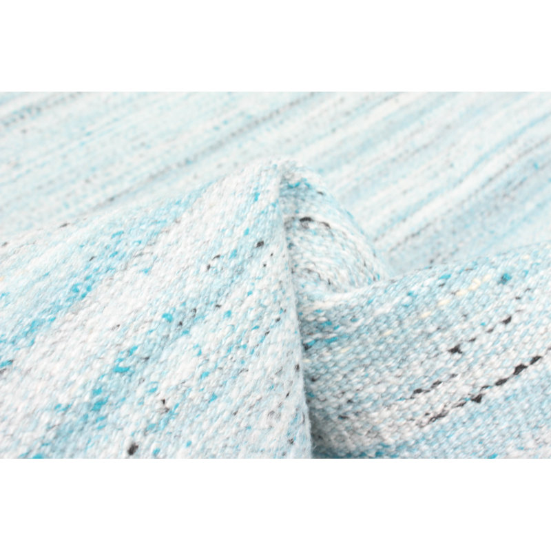 Kilim turquoise Ankara FW 5 pi 3 po x 7 pi 9 po