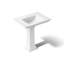 Memoirs® Stately 24" Pedestal Bathroom Sink with 4" Centerset Faucet Holes-10939974-19195572-46017069
