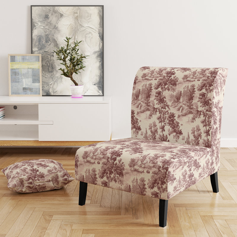 Fauteuil de chambre French Country, Pantoufle sans accoudoirs