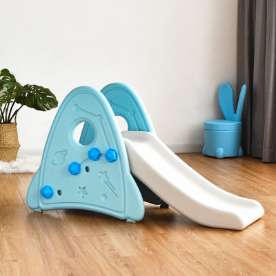 Topbuy 120'' W Plastic Freestanding Slide
