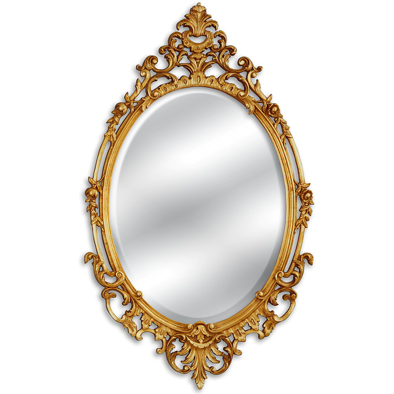 Pont Neuf Flat Beveled Wall Mirror, 54" x 32" 