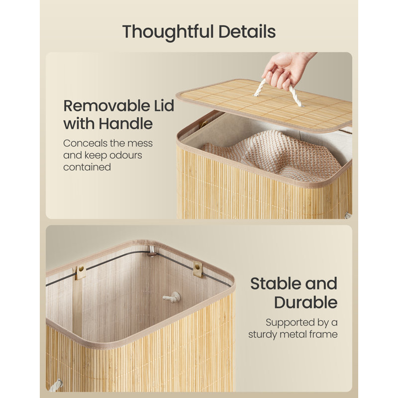 Laundry Hamper with Handles