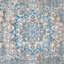 TAPIS BEIGE EN POLYESTER - Rectangle | Gris bleu | Conception orientale, tapis à faible épaisseur faits à la machine pour le salon, la chambre à coucher-1204858305