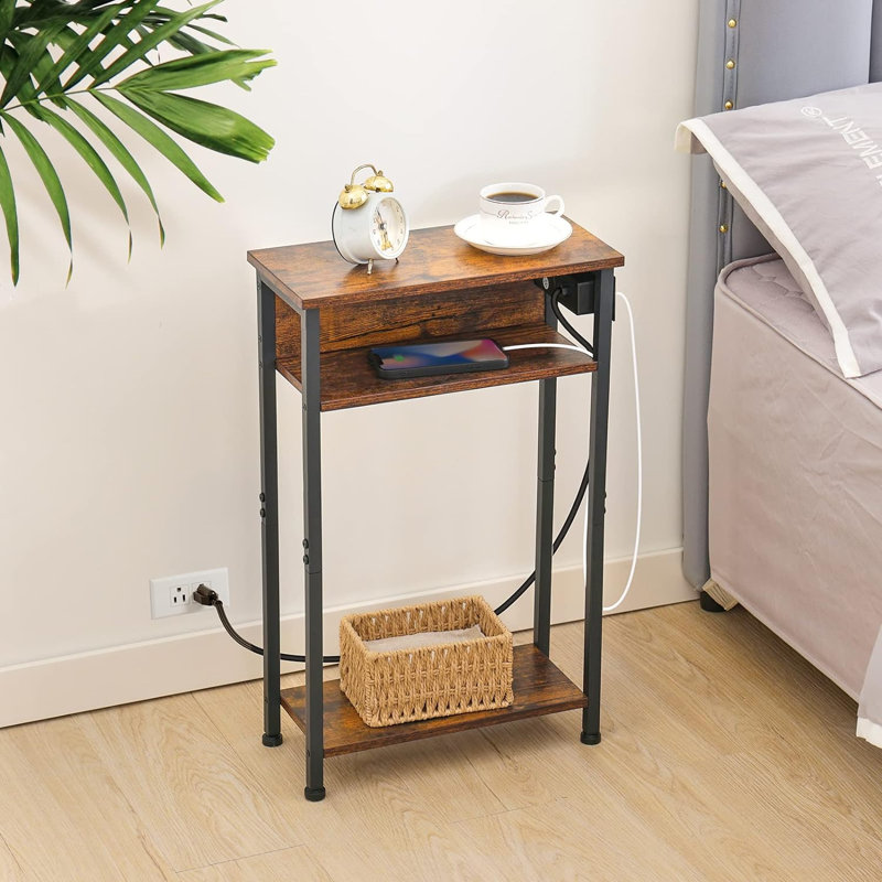 Table de chevet Akhilleus, Brun