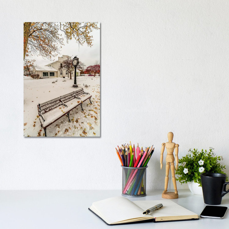 Long Grove Town by Nejdet Duzen - Wrapped Canvas Print, 20.32 cm H x 30.48 cm W