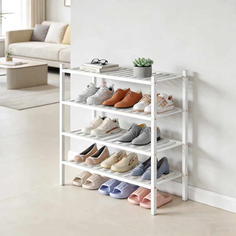 Range-chaussures en bambou