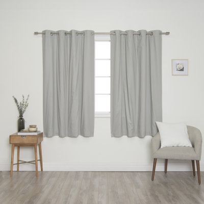 Hocking Cotton Blend Blackout Curtain Panel Pair