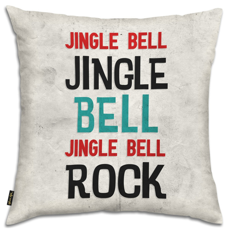 Coussin décoratif jingle bell rock