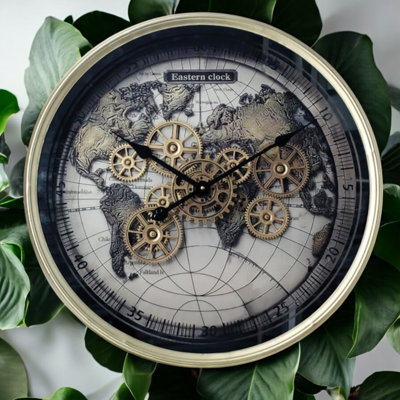 Metal Wall Clock