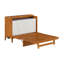 Coffre-lit escamotable en bois avec matelas 4 po Santa Fe-1269252056-1269252059