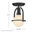 Somerset 1 - Light Semi Flush Mount-708287575