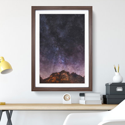 Mountain in Sappada Italy - Framed Print