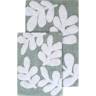 Ensemble de tapis de bain 100% coton antidérapant Elar