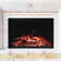 Highmark Traditional Electric Fireplace Insert Heater, WiFi, Google & Alexa Compatible, Logs & Crystals