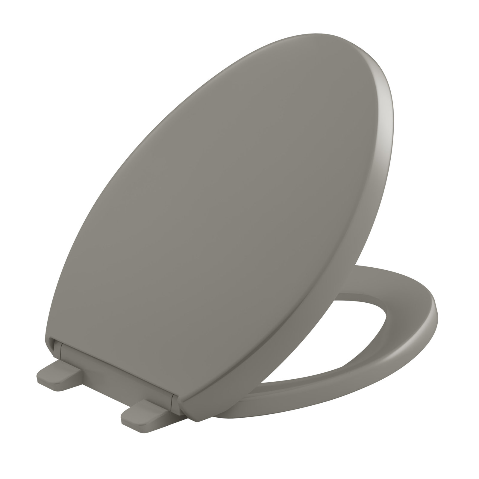 Reveal Quiet-Close with Grip-Tight Toilet Seat, Cashmere, Elongated