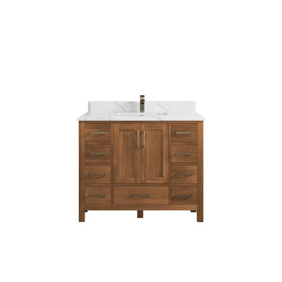 Ensemble de meuble-lavabo simple 42 po Malibu
