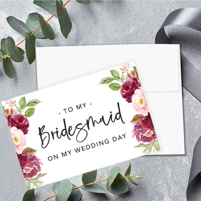 Ensemble de cartes-cadeaux de mariage avec enveloppes
