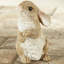 Ensemble de 3 statues de jardin The Bunny Den