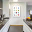 «Geometric Collage III» par Courtney Prahl, art mural en verre acrylique-1002968290
