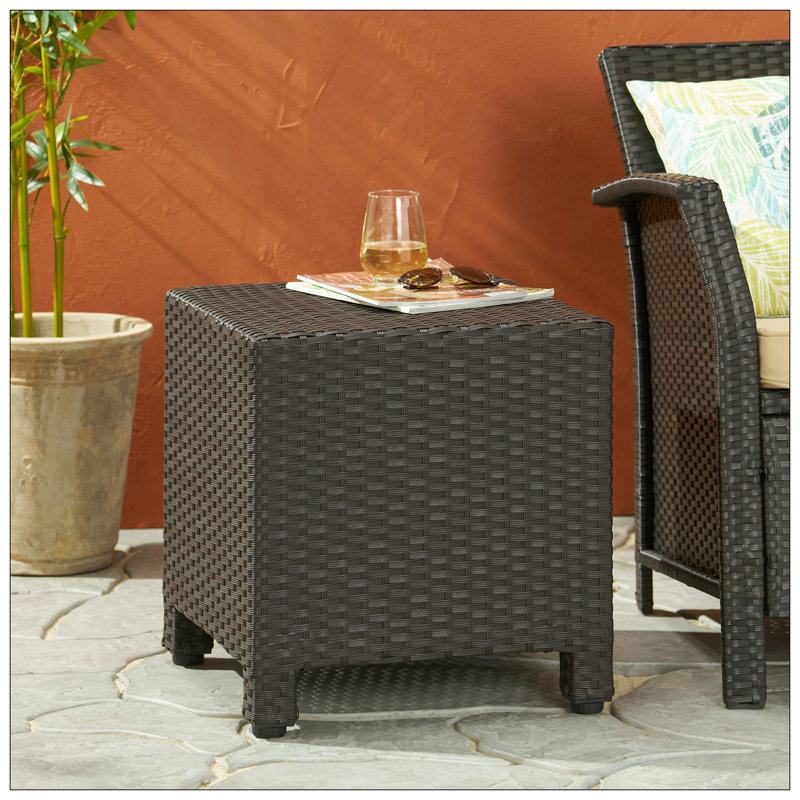 Table d'appoint PUERTA, Marron foncé