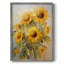 Reproduction encadrée FLORAL Series CDLVII - bois massif-2043800738