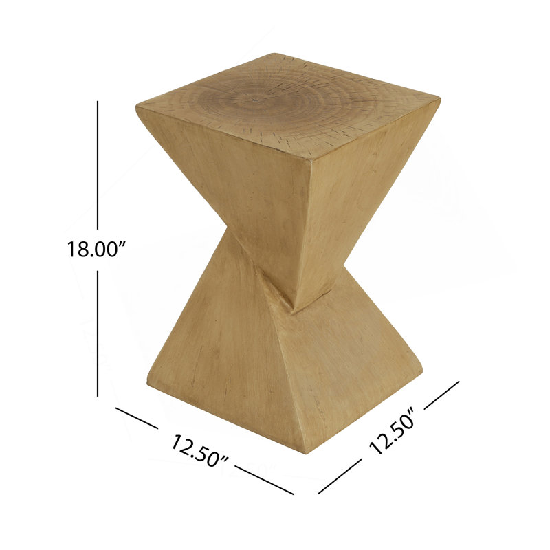 Side Table,light Nature Color, Light Natural