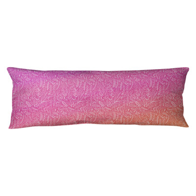 Housse de coussin et insert rectangulaires ditsy