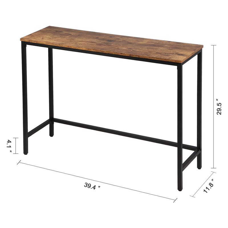 console, Brun rustique