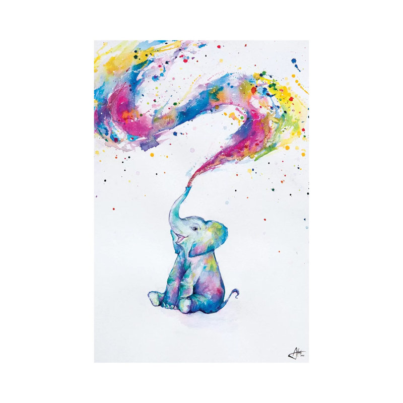 Spring by Marc Allante - Print on Canvas, 20.32 cm H x 30.48 cm W, Wrapped Canvas