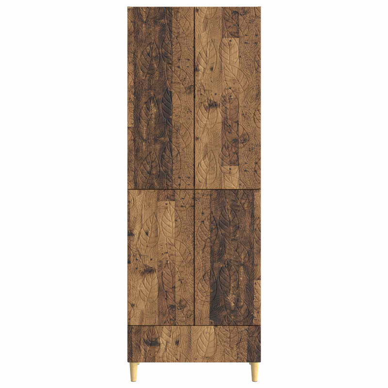 4 -Door 3 Storage Cabinet, Old Wood