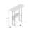 AlphaBetter® Metal Adjustable Height Open Front Desk-30119174-30119175